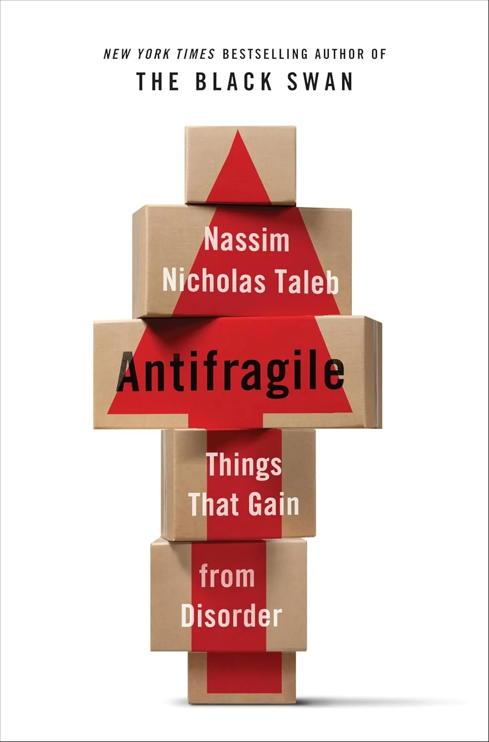 Antifragile by Nassim Nicholas Taleb — book cover
