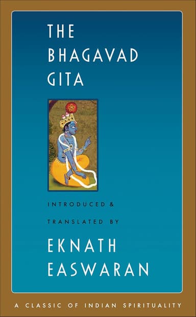 The Bhagavad Gita by Vyasa — book cover