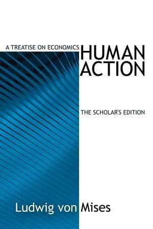 Human Action by Ludwig von Mises — book cover