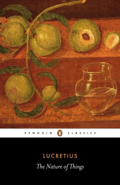 On the Nature of Things by Lucretius — book cover