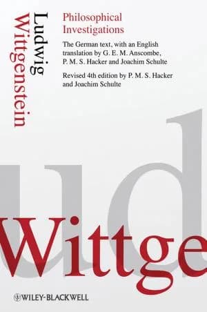 Philosophical Investigations by Ludwig Wittgenstein — book cover