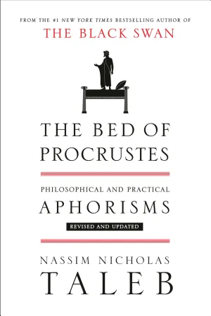 The Bed of Procrustes by Nassim Nicholas Taleb — book cover