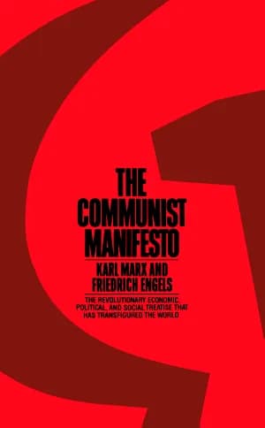The Communist Manifesto by Karl Marx and Friedrich Engels — book cover