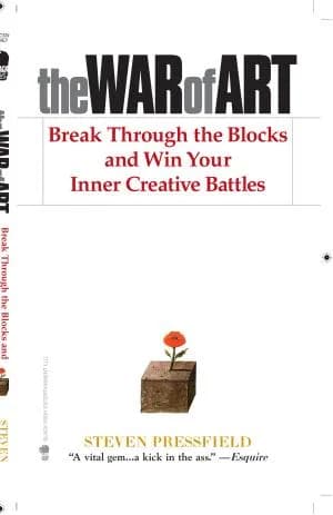 The War of Art by Steven Pressfield — book cover
