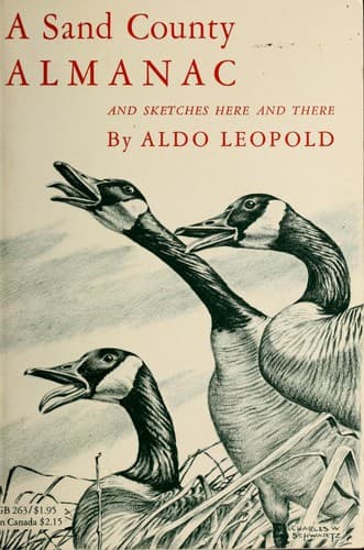 A Sand County Almanac by Aldo Leopold — book cover
