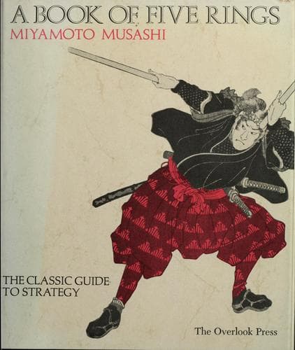 The Book of Five Rings by Miyamoto Musashi — book cover