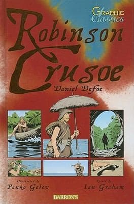 Robinson Crusoe by Daniel Defoe — book cover