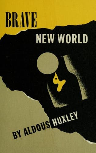 Brave New World by Aldous Huxley — book cover