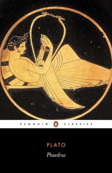 Phaedrus by Plato — book cover