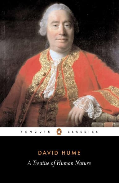 A Treatise of Human Nature by David Hume — book cover