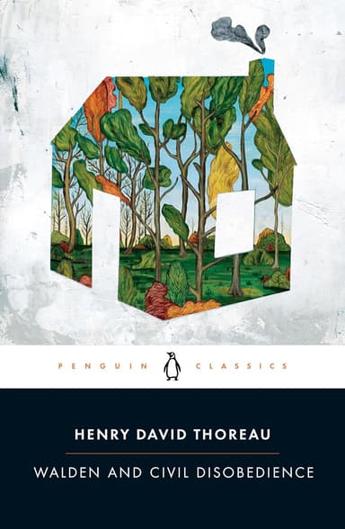 Walden by Henry David Thoreau — book cover