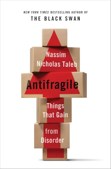 Antifragile by Nassim Nicholas Taleb — book cover