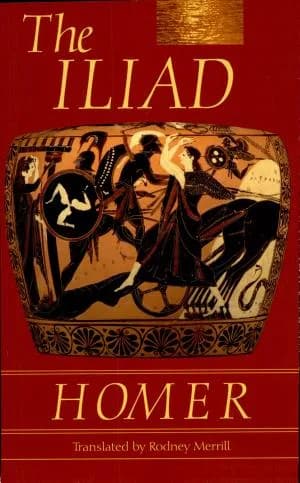 The Iliad by Homer — book cover