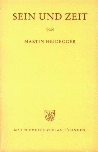 Being and Time by Martin Heidegger — book cover